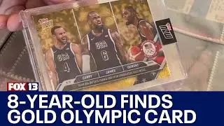 8-year-old finds rare Olympic trading card | FOX 13 Seattle