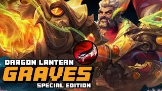 Wild Rift Graves - Best Graves Dragon Lantern Special Edition Gameplay Ranked