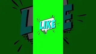 like button green screen | green screen like button | like animation green screen