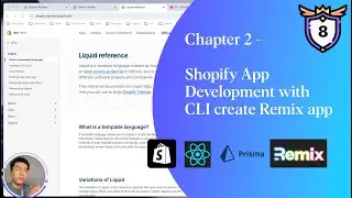 08 - Shopify app development with CLI create Remix app