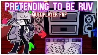 Pretending to Be Ruv in ROBLOX Friday Night Funkin