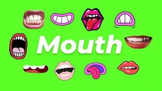 Animated Mouth GIF Green Screen Pack (Free Download)