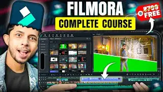 FREE Video Editing Course ✅ Wondershare Filmora 14 (Hindi)