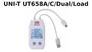 USB мультиметр UNI-T UT658A/C/Dual/Load