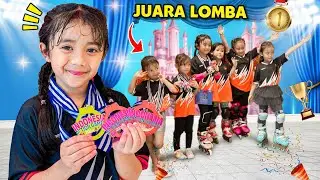 SAMANTHA JUARA LOMBA SEPATU RODA DI BALI LIBURAN MUDIK RAMADHAN NAIK PESAWAT SKATE CROSS VIRAL