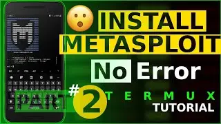 how to install Metasploit in Termux  Without any ERROR 2022 Tutorial ? | Termux metasploit Tutorial