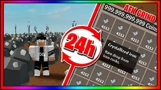 HOW TO AFK FARM CRYSTALIZED IRON | FASTEST METHOD | SKYBLOCK TRADING 💰