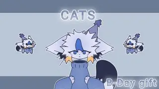 cats || Animation meme || Flipaclip || B-day gift (kinda late)