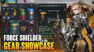 FORCE SHIELDER GEAR SHOWCASE F2P BUILD IN CABAL MOBILE PH - 2 MONTHS PROGRESS