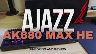 Ajazz AK680 MAX HE (Unboxing and review) Best Budget Hall-effect Keyboard