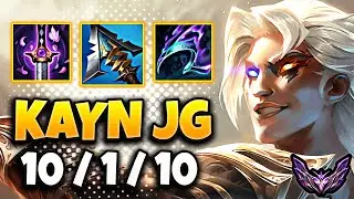 Kayn vs Graves Jungle [ 57% Win Rate ] Patch 14.17 Korea Master ✅