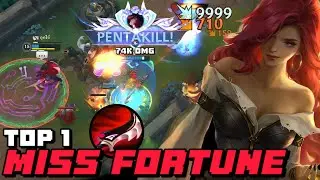 Wild Rift Miss Fortune - Top 1 Miss Fortune Gameplay Grandmaster Ranked