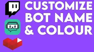 💬 Customize Bot Name & Bot Chat Colour // Streamlabs Tutorial