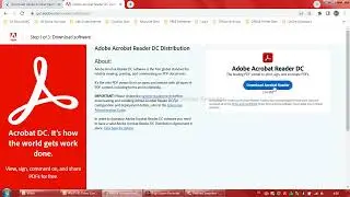 Cara download Adobe Acrobat Reader DC offline installer versi terbaru untuk Windows, Mac, Android.