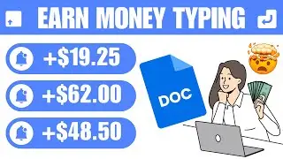 🤑 Get Paid $5.45 Typing On Google Docs | Make Money Online 2024