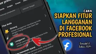 Gampang Banget❗Cara Menyiapkan Fitur Langganan Di Facebook Profesional