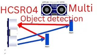 How to detect multiple objects with HCSR04 Ultarsonic sensor