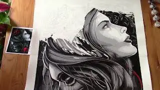 Paint by numbers- Time lapse - Hope and Sadness