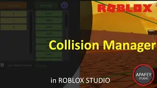 ▶ CollisionGroups in Roblox Studio - Collision group manager plugin for models, parts, instances!