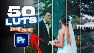 50 LUTs PACK FREE | How to Add LUTs to Your Footage In Premiere Pro