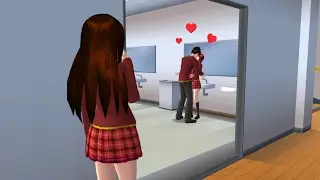 LOCKED AT SCHOOL WITH MY BF AND MY CLASSMATE😳 || SAKURA SCHOOL SIMULATOR