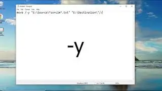 Bulk Move Files with Batch Command, Rename Files Easily