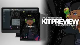 StudioPlug - Wrld (Producer Kit) Juice Wrld Styled Drum Kit | Midi Kit | FL Studio Mixer Presets