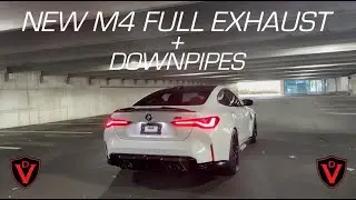 BMW G8x M3/M4 Valvetronic Designs Full Exhaust + Downpipes