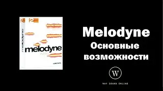 Основные возможности Melodyne (Celemony Melodyne editor) RUS