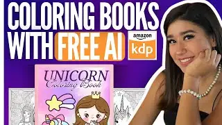 How to create coloring book for KDP using AI FREE (Step by step in 2024)