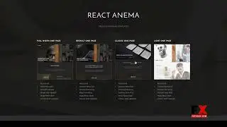 Anema - React OnePage Template react portfolio 8