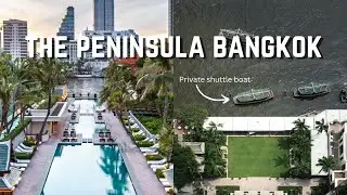 The Peninsula Bangkok - review best 5 star hotel in Bangkok!