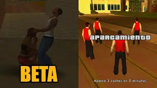 This is HOW GTA San Andreas used to be in BETA (ALL CUT CONTENT)