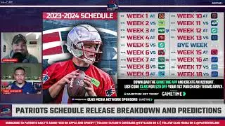 LIVE Patriots Daily: Pats Schedule Release Breakdown and Predictions