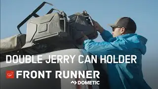 Double Jerry Can Holder - by Front Runner