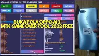 hapus pola/pin hp oppo A12 mtk tool game over tool 2022