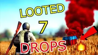 PUBG Mobile |  Looted all Air drops by one team | pubg mobile gameplay | Air Drop Challenge |