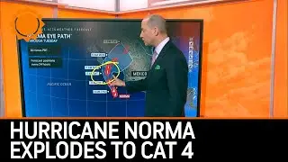 Hurricane Norma Explodes into a Cat 4, Aimed at Mexico | AccuWeather