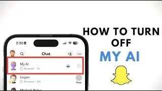 How to Remove MY AI on Snapchat!