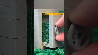 Working Lego Safe with Key Lock #lego