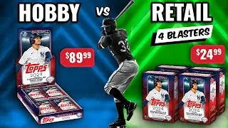 🔥TOP ROOKIE AUTO AND MASSIVE SHORT PRINT!!🔥 2024 TOPPS SERIES 2 HOBBY BOX VS 4 BLASTERS