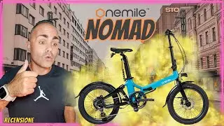 ONEMILE NOMAD - Una piccola Foldable E-Bike con pedalata assistita, potente e leggera!