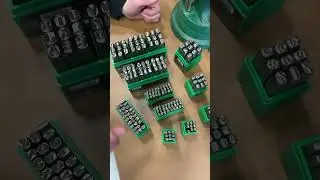 Наборы клейм TOPTUL. Любые размеры! 