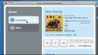 Playing music through zones on your Sonos