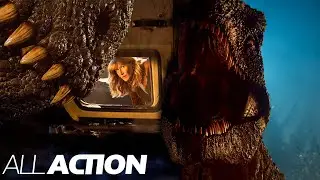 The Giganotosaurus Attacks | Jurassic World: Dominion (2022) | All Action