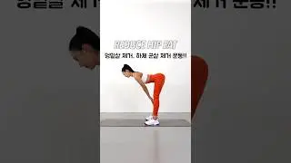 Reduce Hip Fat - 엉밑살, 하체군살 제거 운동🔥 