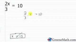 Multiplication Property of Equality