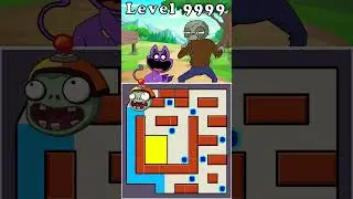 Maze Challenge || PVZ PLANTS VS ZOOMBIES 2 - Who will win? #shorts