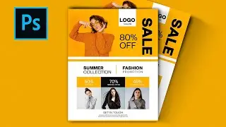 Design Eye-Catching Flyer in Photoshop!| Social Media Graphics + Social Media Posts