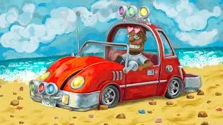 A Painterly Style for Your 3D Animations with EbSynth (and Some Painting)